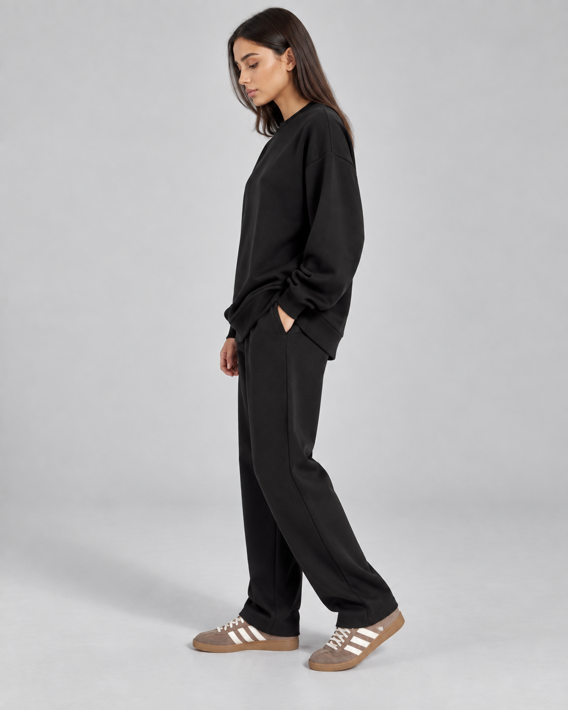 Ensemble Oversize en Coton - Doux et Ample - Fait main – Image 2