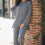 Ensemble 2 pièces – Haut ample + Pantalon large