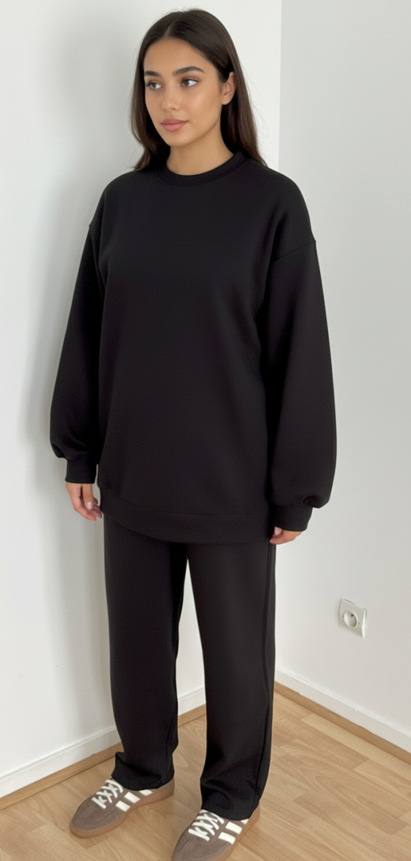 Ensemble Oversize pure Coton & Doux -  Style Décontracté