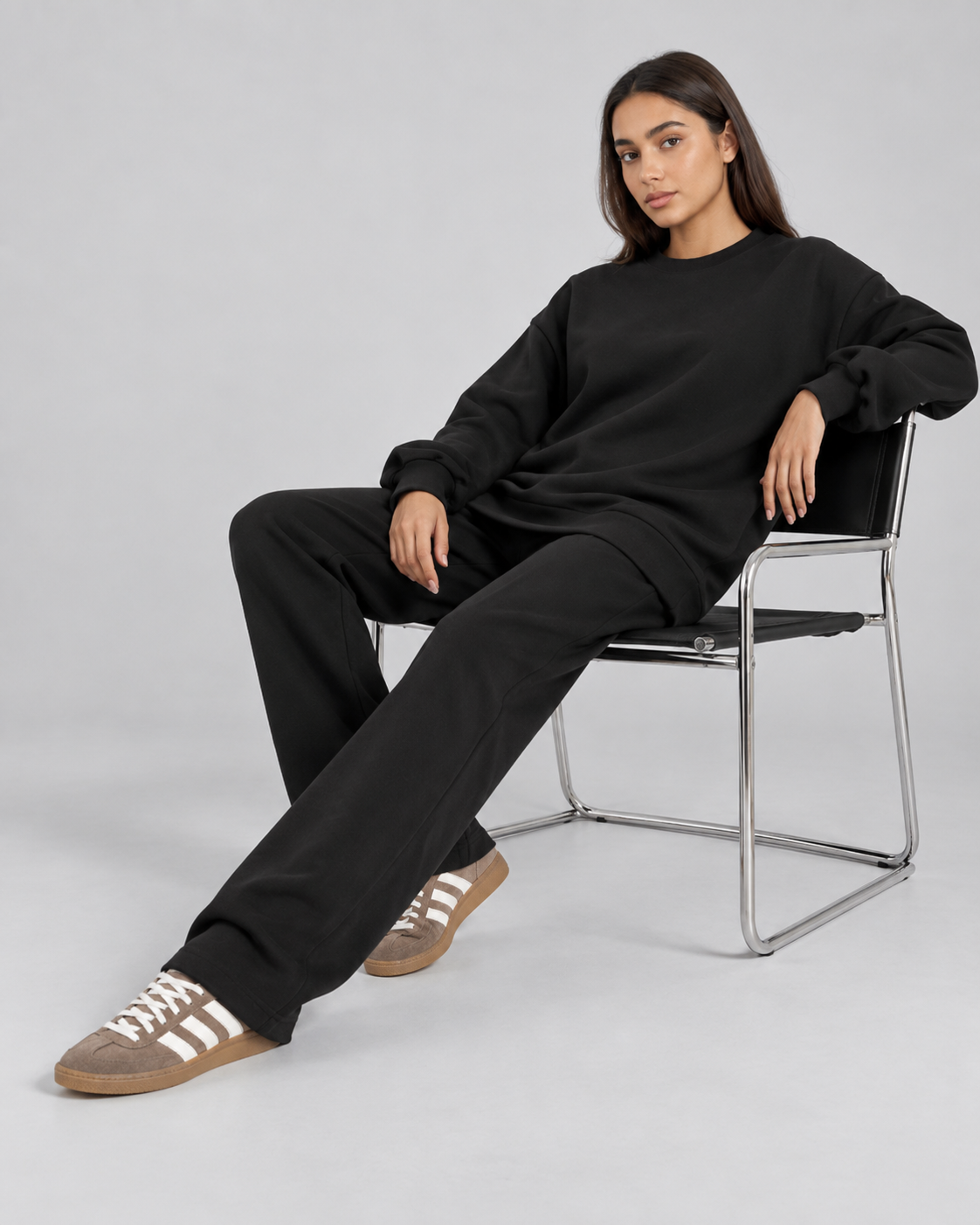 Ensemble Oversize en Coton - Doux et Ample - Fait main – Image 3