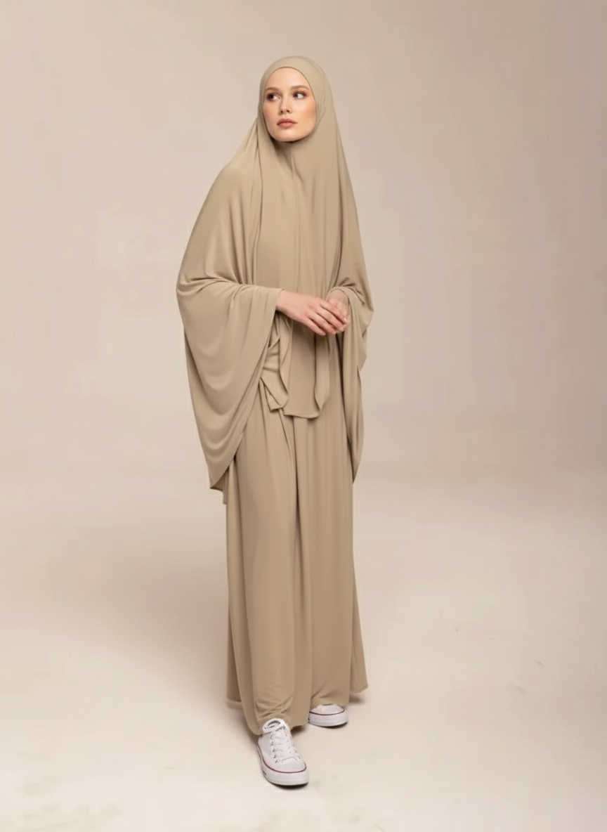 Jilbab Premium Femme – Ensemble en Jersey