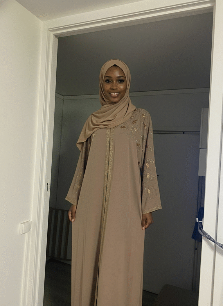 Embroidered Long Dress