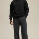 Pantalon Droit Oversize Coton Premium 4