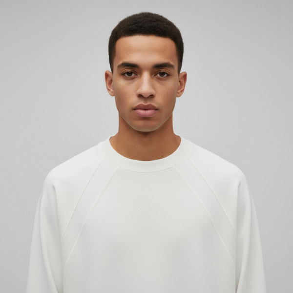 Pull Décontracté à Col Rond