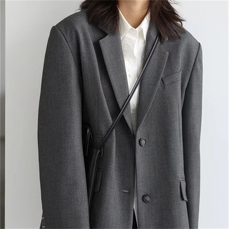 Blazer femme brodé élégante - Coupe loose