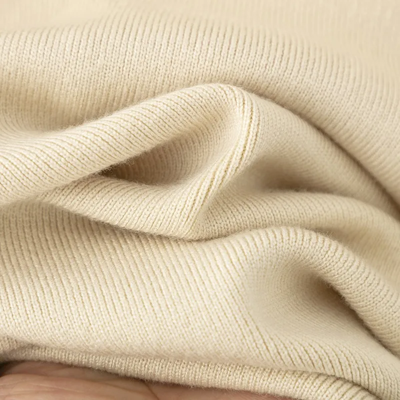Ensemble tricoté femme en fibre de viscose – Pull ample à manches longues et pantalon droit