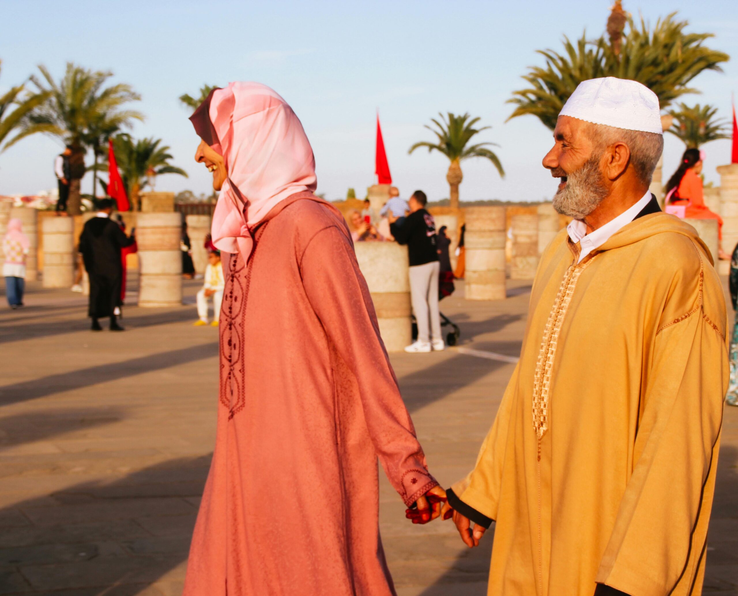 Djellaba traditionnelle et moderne