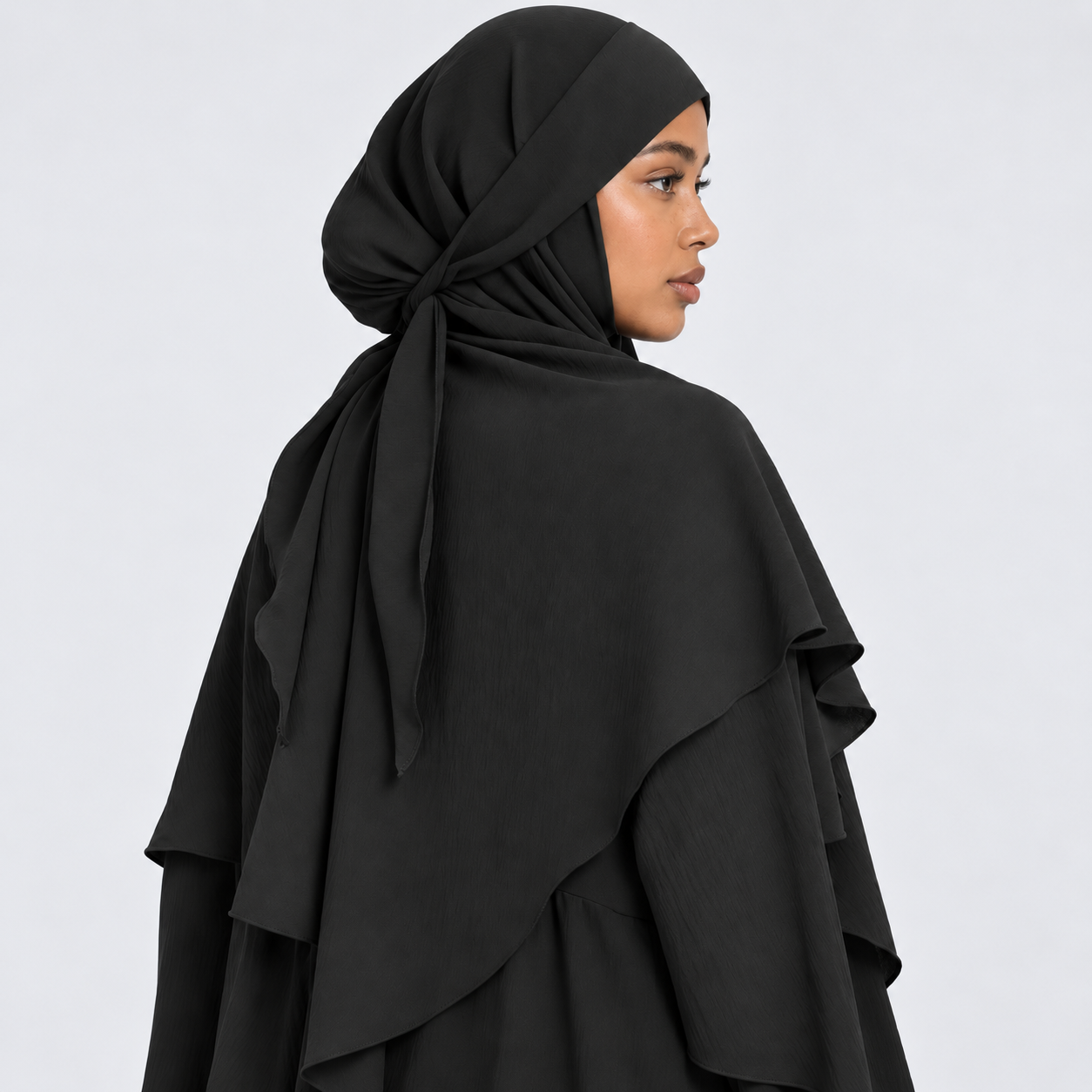 Hijab Khimar – Doux, Fluide et Léger