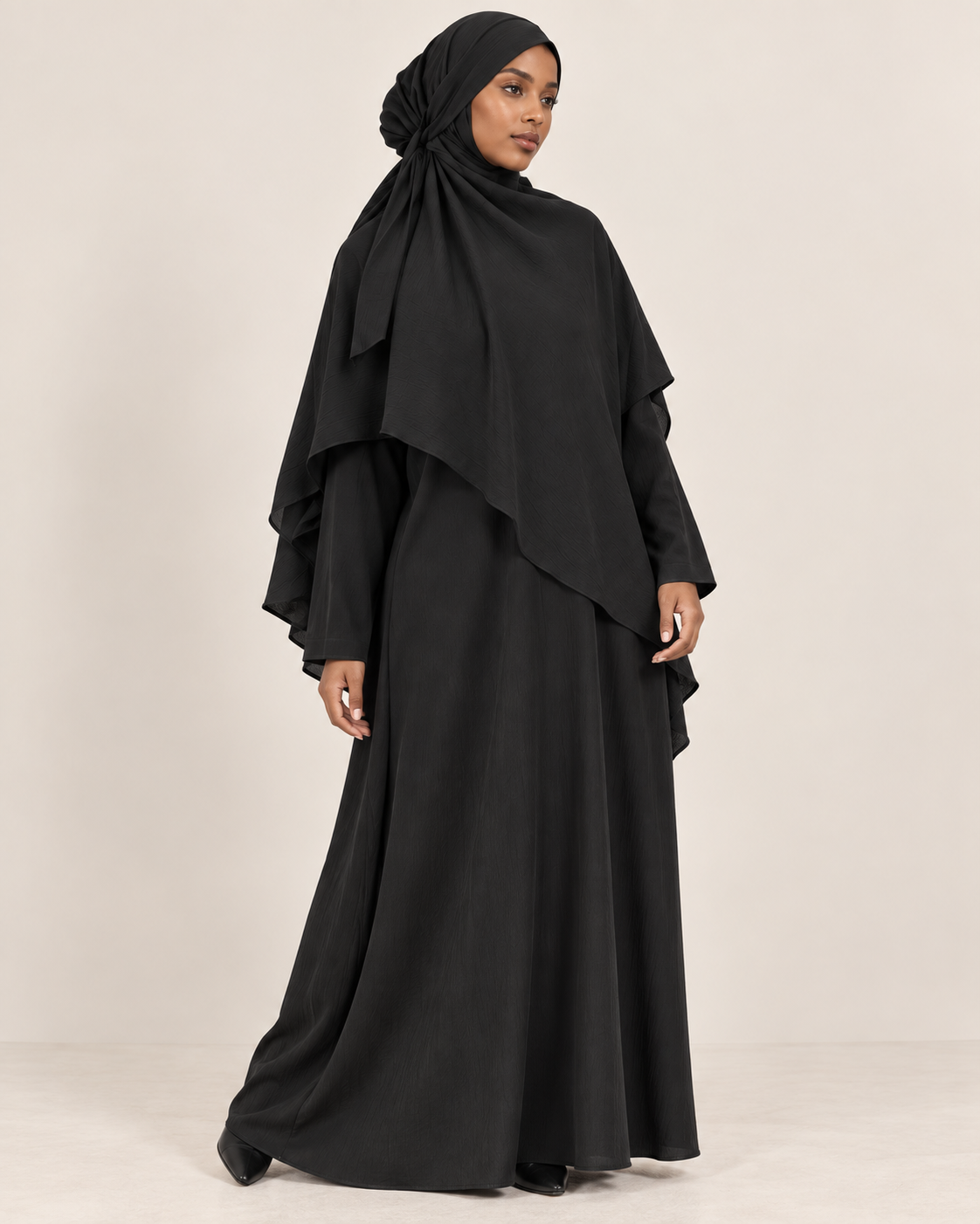 Hijab Khimar – Doux, Fluide et Léger