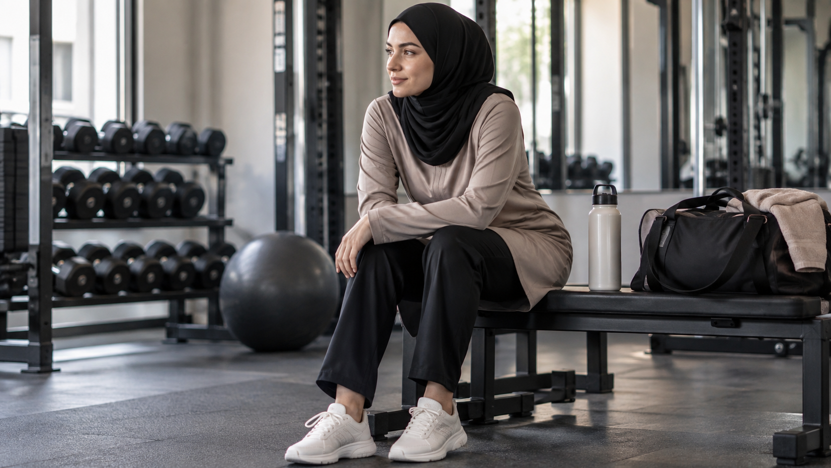 Sport en salle et fitness : quelle tenue pour femme voilée ?