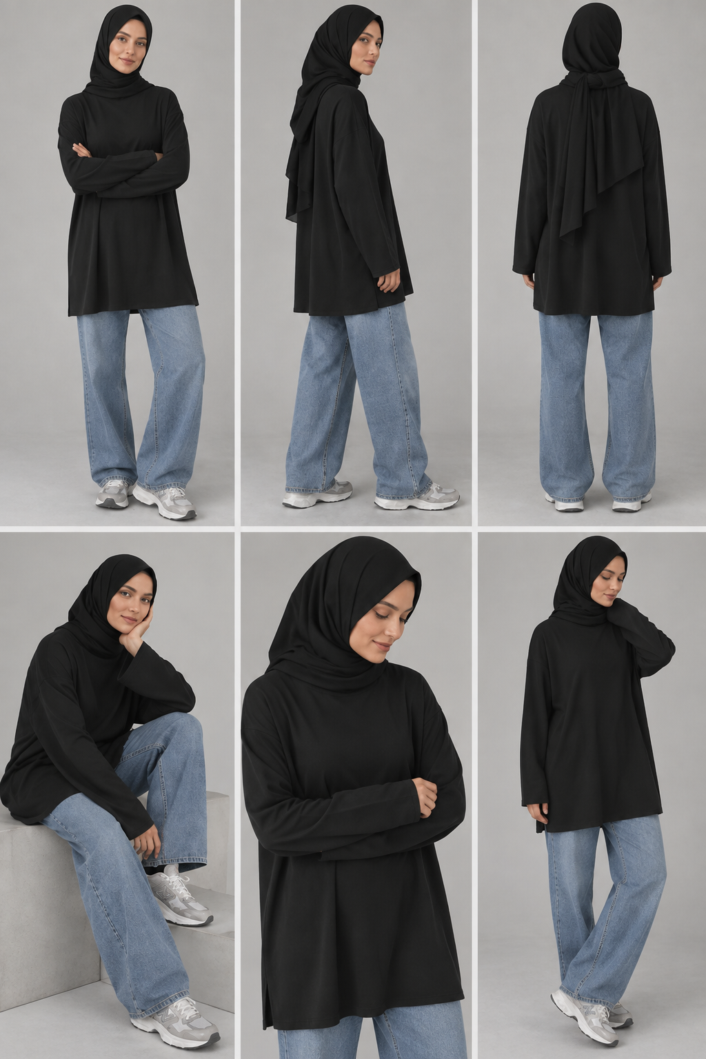 Tenue de sport femme voilée