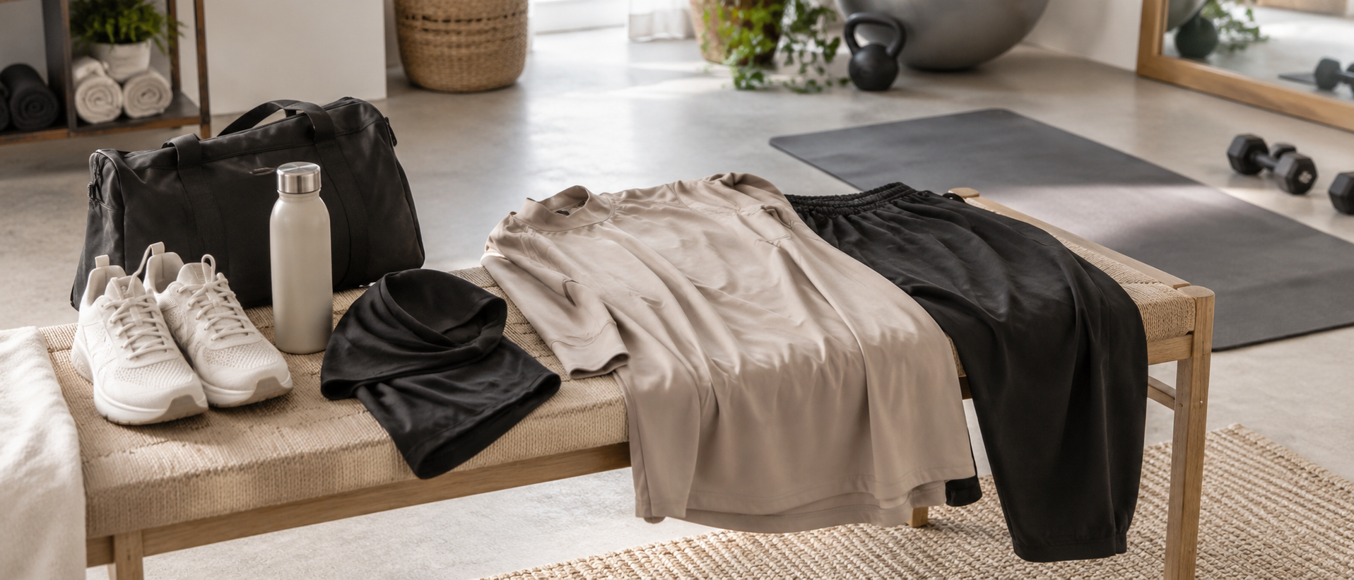 Vêtements de gym amples et discrets pour femme